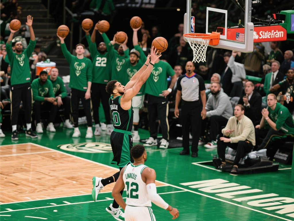 【解析】绿军三分火力全开剑指总冠军,完美阵容是否无敌? 【解析】绿军三分火力全开剑指总冠军,完美阵容是否无敌?